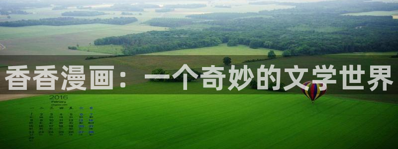 汗汗漫画18：香香漫画：一个奇妙的文学世界